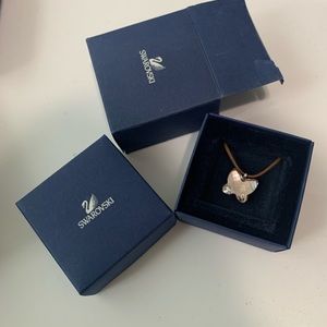 Swarovski butterfly necklace